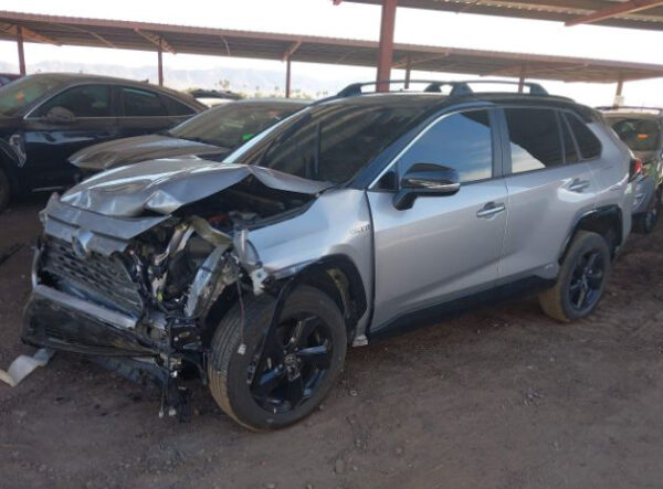 Toyota RAV4 Hybrid 2021 Silver 2.5L 4 — JTMEW3FV70D112534