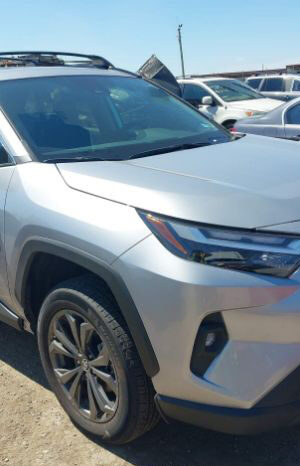 2024 Toyota Rav4 Hybrid Silver - JTMW43FV10D155782