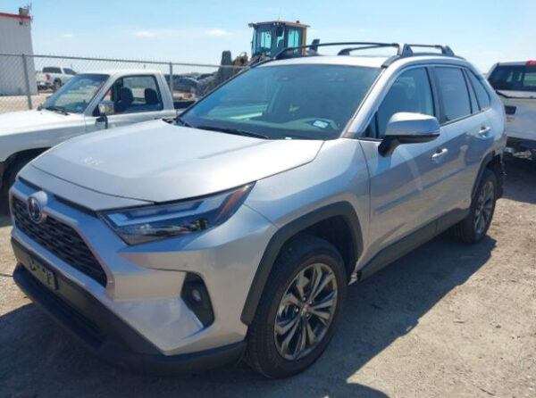 2024 Toyota Rav4 Hybrid Silver - JTMW43FV10D155782