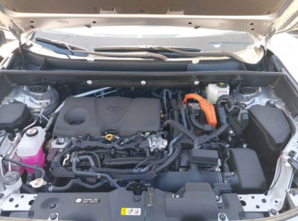 2024 Toyota Rav4 Hybrid Silver - JTMW43FV10D155782