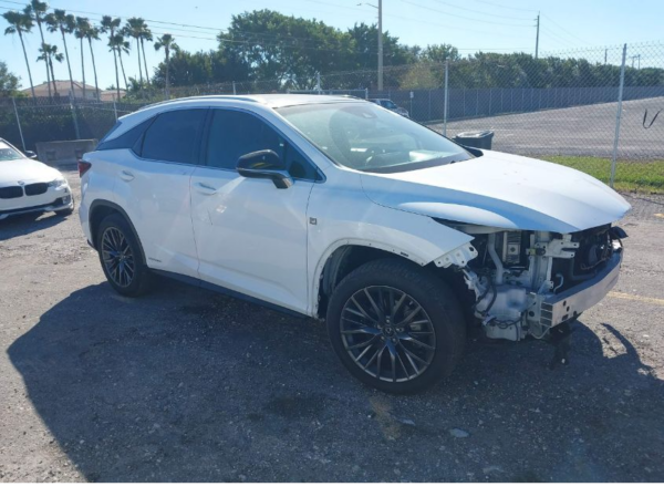 2016 Lexus RX450H White - 2T2BZMCA9GC003890