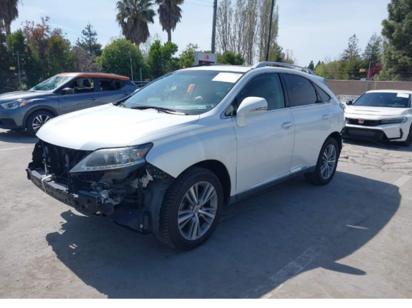 2015 Lexus RX450H White - 2T2BC1BA7FC003659