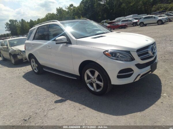 2017 Mercedes-Benz GLE350 4M White - 4JGDA5HB2HA896157
