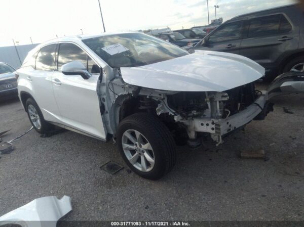 2016 Lexus RX350 White - 2T2ZZMCA1GC015692