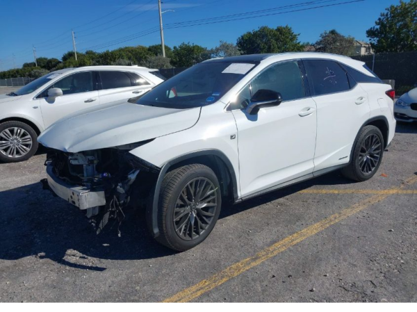 2016 Lexus RX450H White - 2T2BZMCA9GC003890