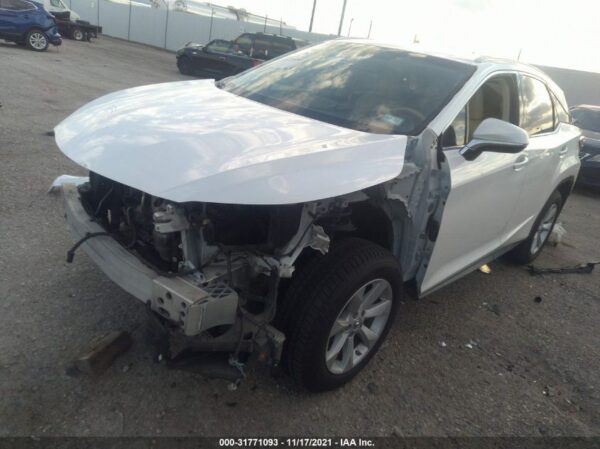 2016 Lexus RX350 White - 2T2ZZMCA1GC015692