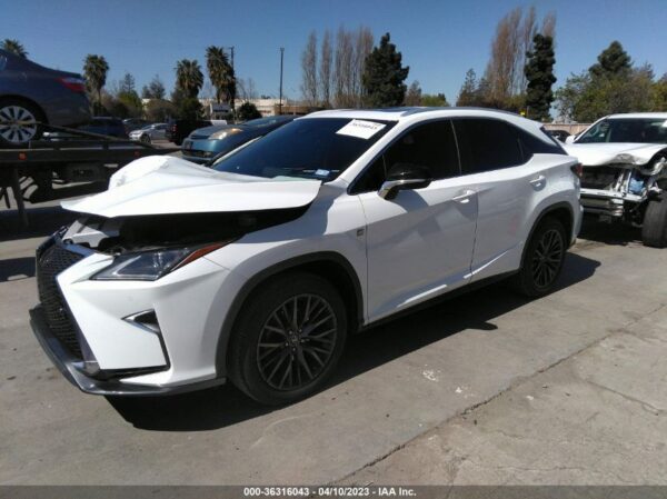 2016 Lexus RX350 White - 2T2BZMCA3GC053278