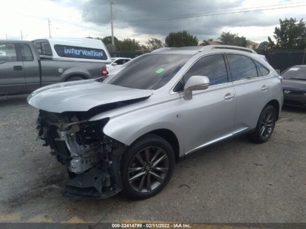 2015 Lexus RX350 Silver - 2T2BK1BA7FC318514