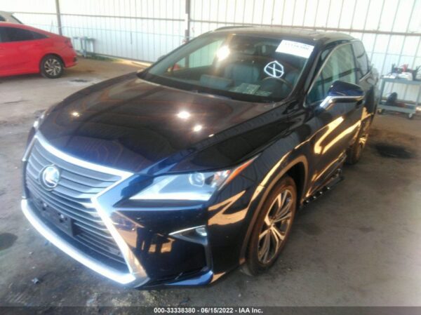 2018 Lexus RX350 Blue - 2T2BGMCA7JC024864
