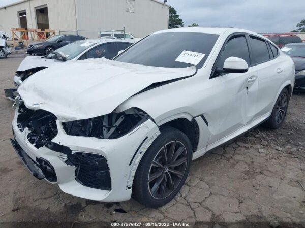 2023 BMW X640i xDrive White - 5UXCY6C03P9P19767