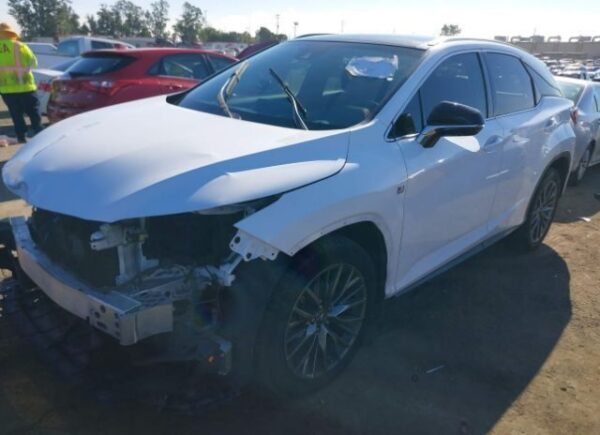 2018 Lexus RX350 White - JTJBZMCAX02032272