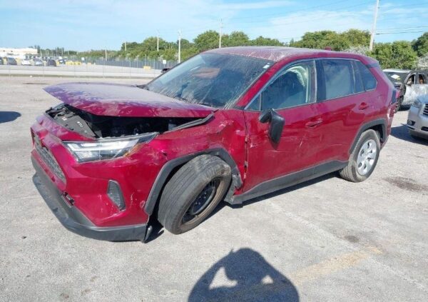 2023 Toyota RAV4 Red - JTMEB3FVFRD187280