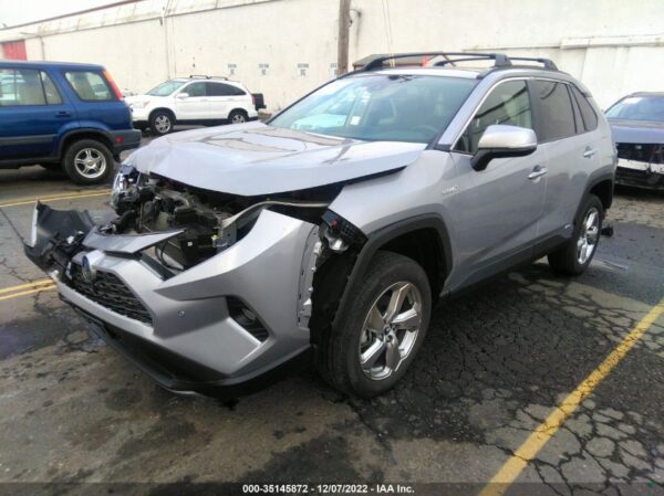 2020 Toyota RAV4 Silver - 2T3DWRFV5LW085327