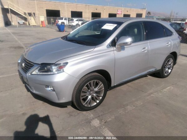2013 Lexus RX450H Silver - JTJZB1BA8D2411716