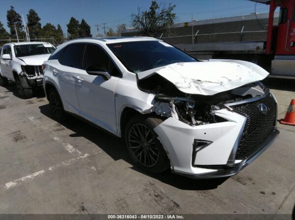 2016 Lexus RX350 White - 2T2BZMCA3GC053278