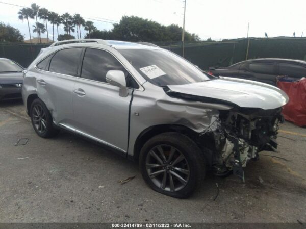 2015 Lexus RX350 Silver - 2T2BK1BA7FC318514