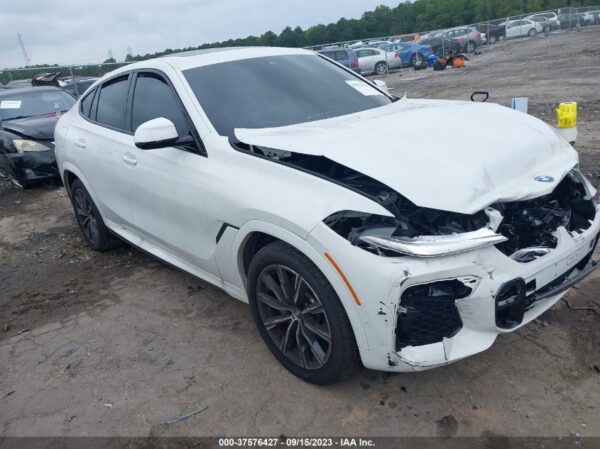 2023 BMW X640i xDrive White - 5UXCY6C03P9P19767