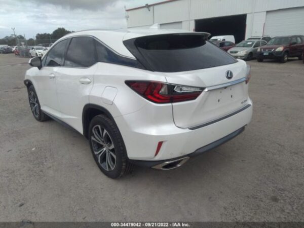 LEXUS RX350 WHITE 2017 3.5L- 2T2ZZMCAXHC060681