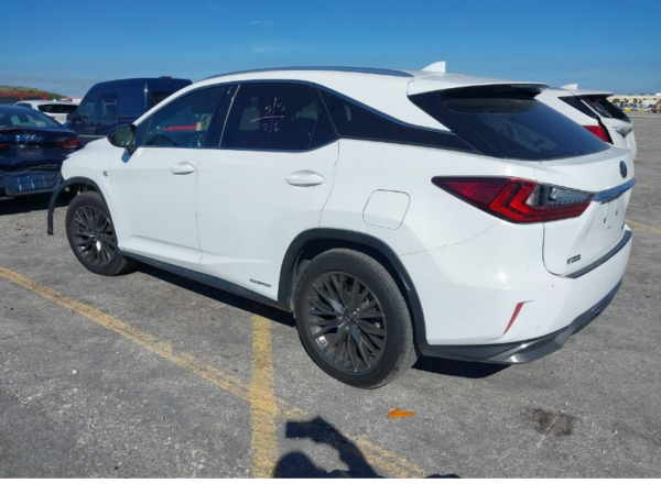 2016 Lexus RX450H White - 2T2BZMCA9GC003890