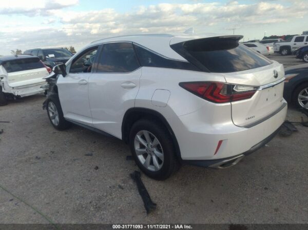 2016 Lexus RX350 White - 2T2ZZMCA1GC015692