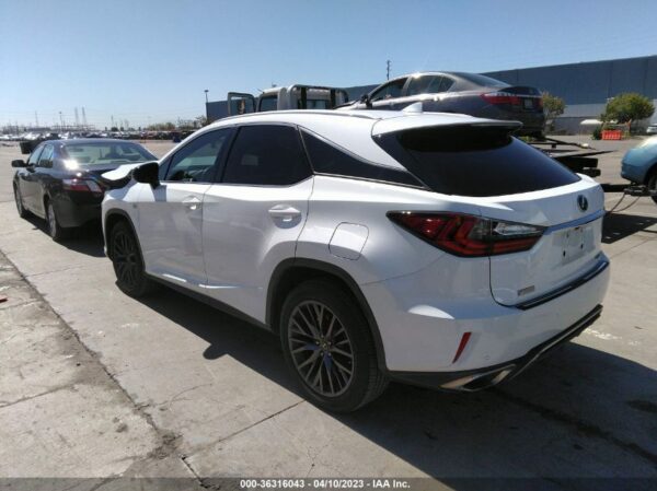 2016 Lexus RX350 White - 2T2BZMCA3GC053278