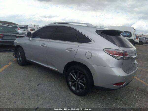 2015 Lexus RX350 Silver - 2T2BK1BA7FC318514
