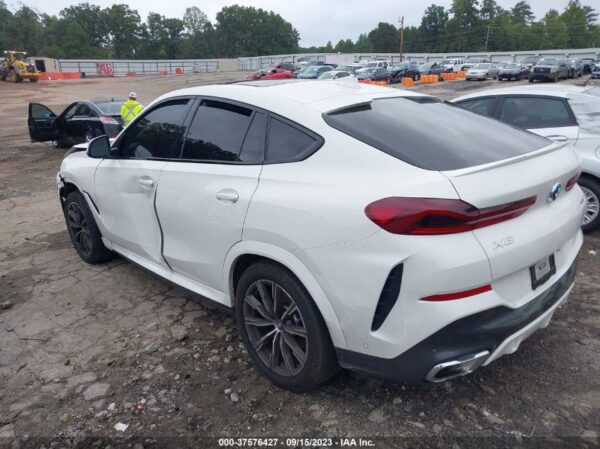 2023 BMW X640i xDrive White - 5UXCY6C03P9P19767