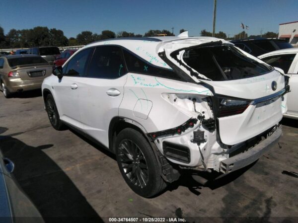 2017 Lexus RX350 White - 2T2ZZMCA0HC072449