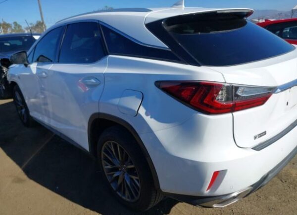 2018 Lexus RX350 White - JTJBZMCAX02032272