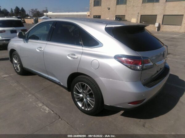 2013 Lexus RX450H Silver - JTJZB1BA8D2411716