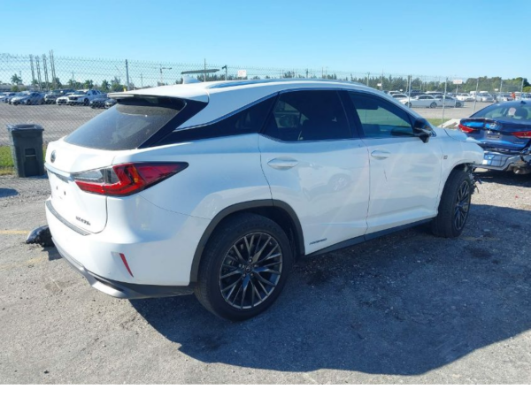2016 Lexus RX450H White - 2T2BZMCA9GC003890