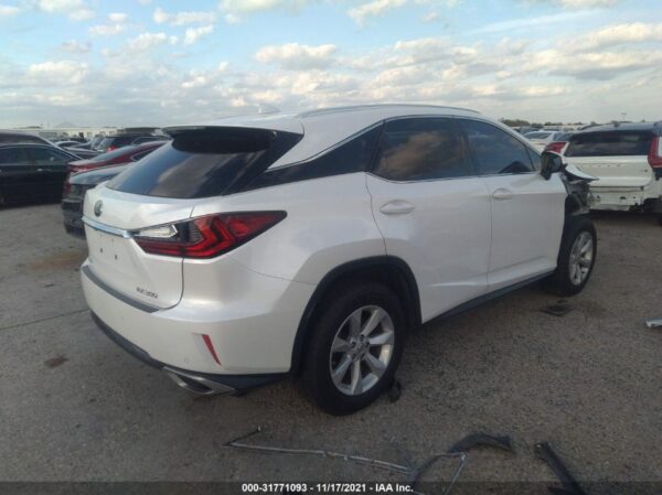 2016 Lexus RX350 White - 2T2ZZMCA1GC015692
