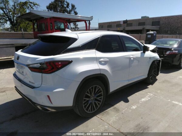 2016 Lexus RX350 White - 2T2BZMCA3GC053278