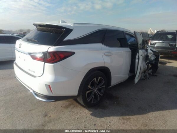 LEXUS RX350L WHITE 2021 3.5L- JTJHZKEA2M2022367