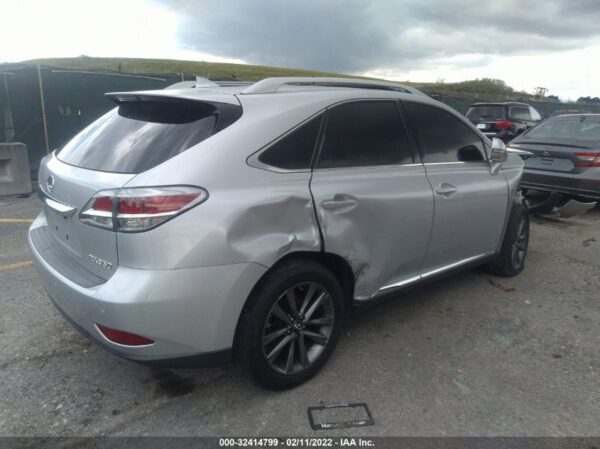 2015 Lexus RX350 Silver - 2T2BK1BA7FC318514