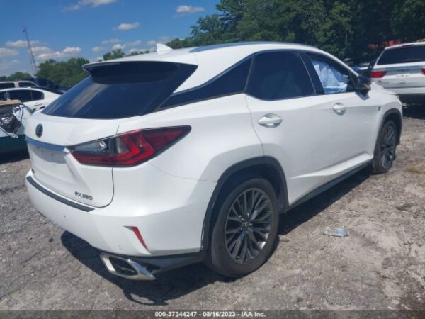 2017 LEXUS RX350 White 3.5L — 2T2ZZMCA1HC044773