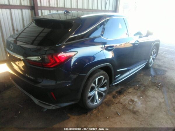 2018 Lexus RX350 Blue - 2T2BGMCA7JC024864