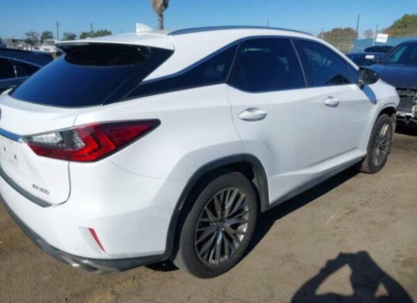 2018 Lexus RX350 White - JTJBZMCAX02032272