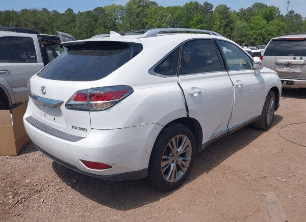 2014 Lexus RX350 White - 2T2BK1BA1EC269999