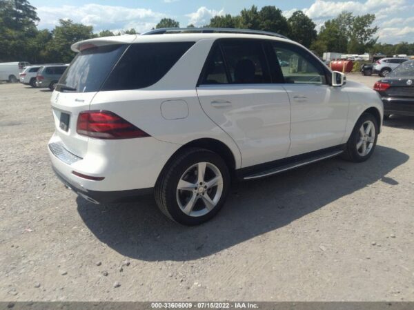 2017 Mercedes-Benz GLE350 4M White - 4JGDA5HB2HA896157