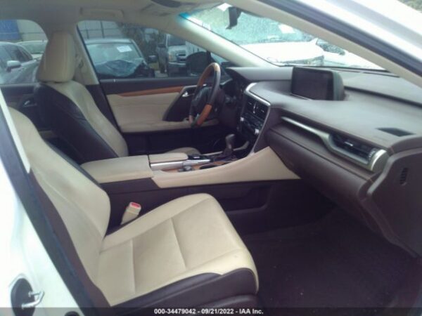 LEXUS RX350 WHITE 2017 3.5L- 2T2ZZMCAXHC060681