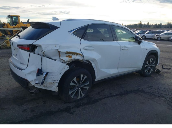 2019 Lexus NX300 White - JTJBARBZ3K2191956