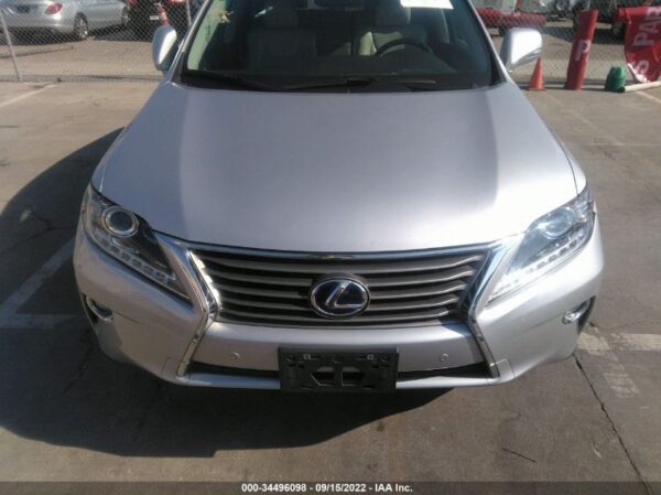 2013 Lexus RX450H Silver - JTJZB1BA8D2411716