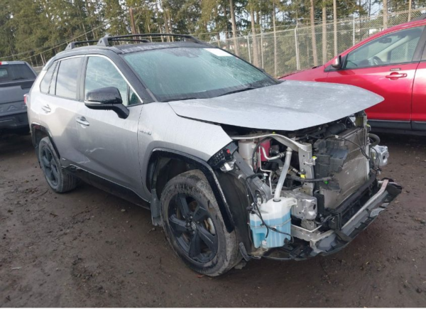 2020 Toyota RAV4 Silver - JTMZ43FV80D062996