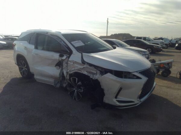LEXUS RX350L WHITE 2021 3.5L- JTJHZKEA2M2022367