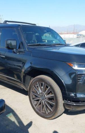 2024 Lexus GX550 Black - JTJBDDX3R5015496