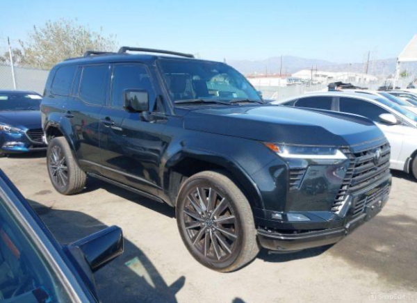 2024 Lexus GX550 Black - JTJBDDX3R5015496