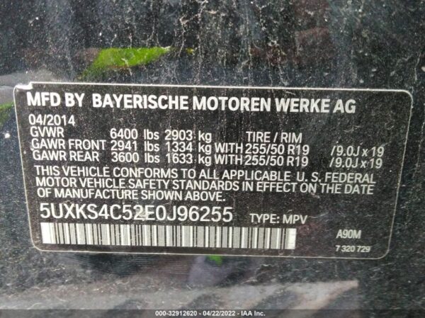 2014 BMW X535d xDrive Black - 5UXKS4C52E0J96255
