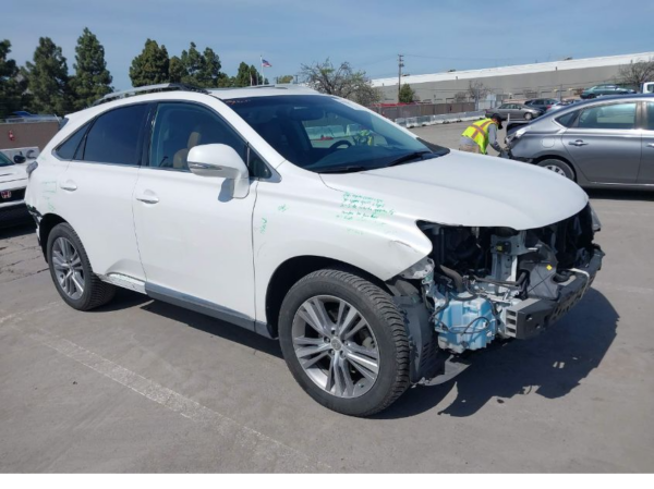 2015 Lexus RX450H White - 2T2BC1BA7FC003659