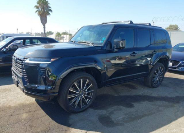 2024 Lexus GX550 Black - JTJBDDX3R5015496